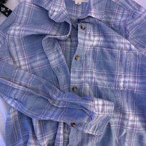 Blue Aeropostale flannel